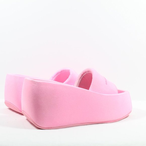 Alexander Wang Women's Taji Platform Slide Sandals - Pink 38EU - Picture 2 of 8